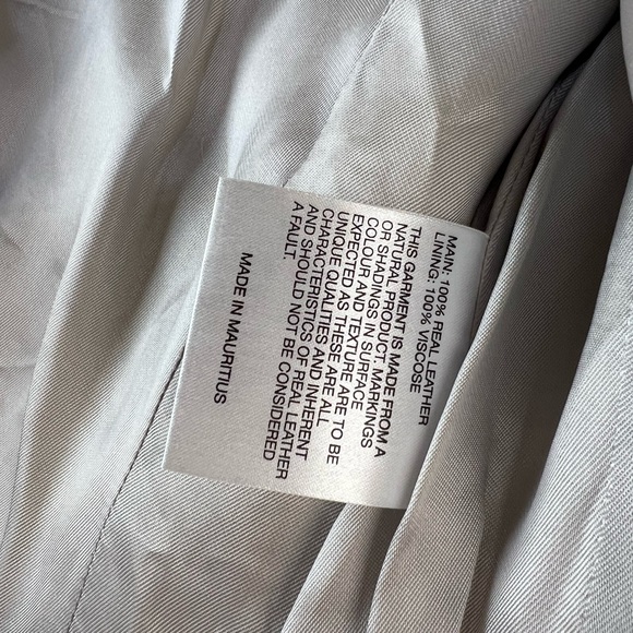 🔥 Karen Millen Cream Moto Jacket 🔥 - Picture 5 of 7